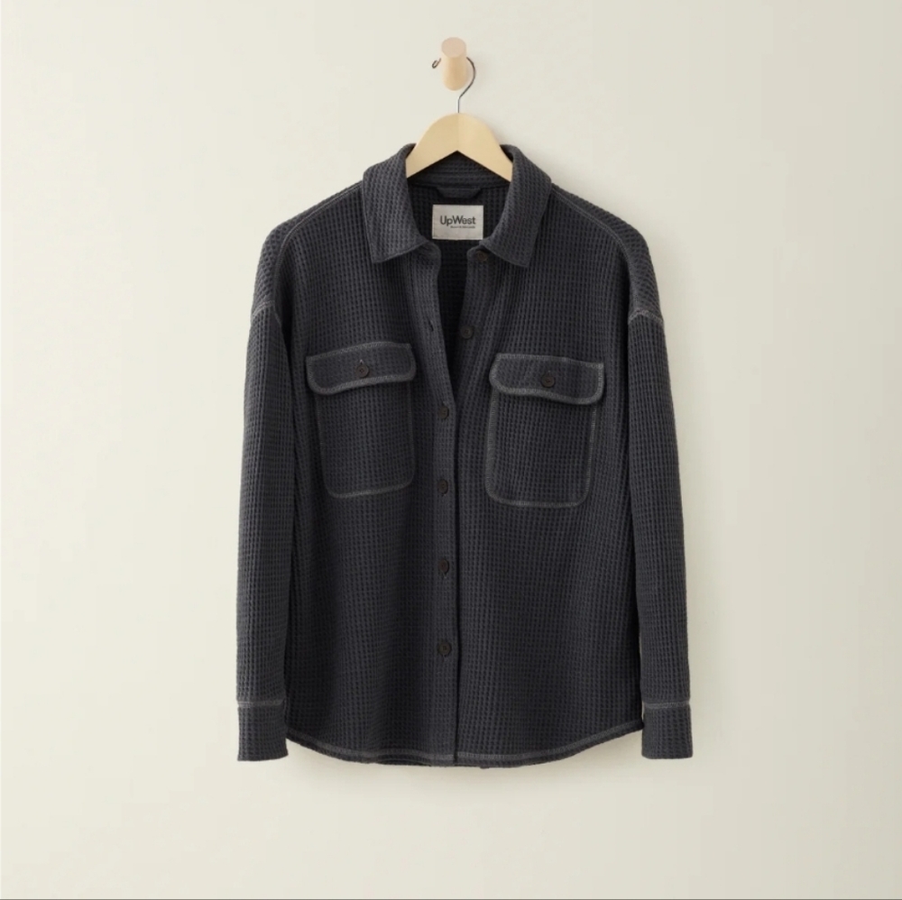 UpWest Charcoal Button Down Shirt